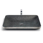 Granite Stone Vessel Sink | Solid Natural Stone | LMG 24" or 31"