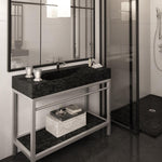 Console de salle de bain moderne | Évier de bloc | Personnalisable | VNE-VMS-VNM