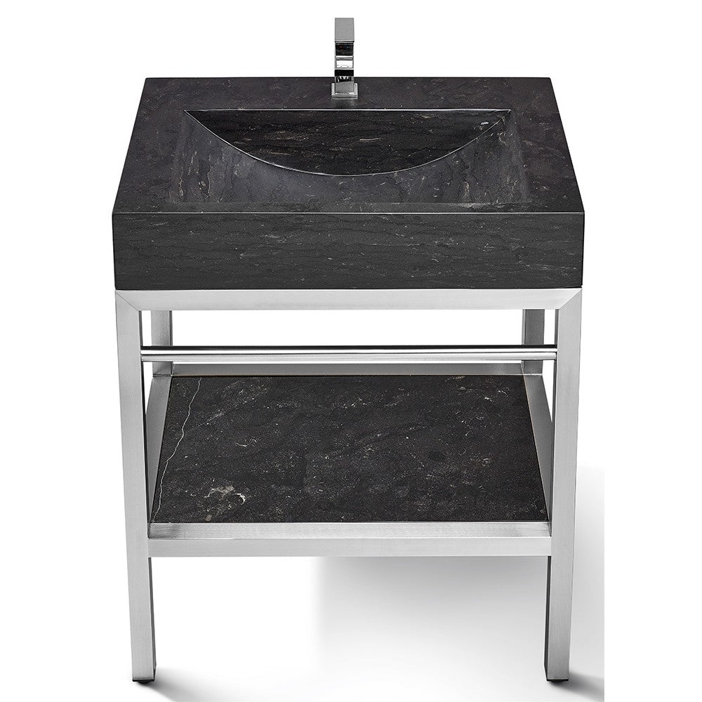 Stainless Steel Bathroom Console | Without Sink | VNM 30