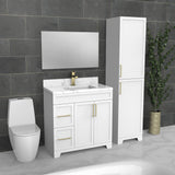 Luxury Freestanding Bathroom Vanity | Sink | Customizable | VSA