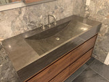 Solid Wood Bathroom Vanity | Drawers | Sink | Customizable | VNG