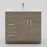 Two doors and two drawers contractor vanity | 2 Dimensions | 4 Materials