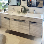 Floating Bathroom Vanity | Doors | Double Sink | VMO 60"