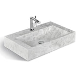 Ice Marble Block Sink | Solid Stone | Several Dimensions | LMS