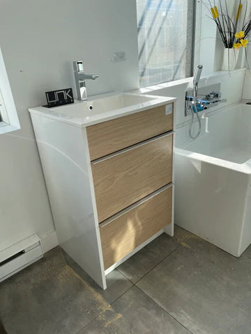 Maple Freestanding Bathroom Vanity | Composite Sink | VMI 24"